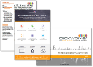 clickworker Unternehmensinformationen clickworker Unternehmensinformationen