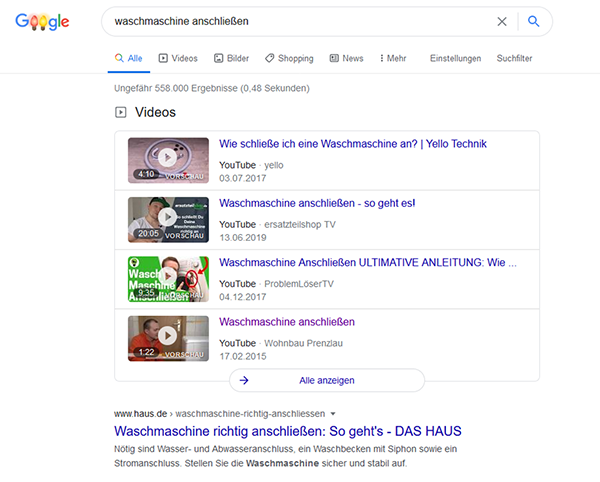 Video Searches