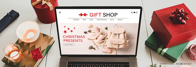 Web design für Weihnachten