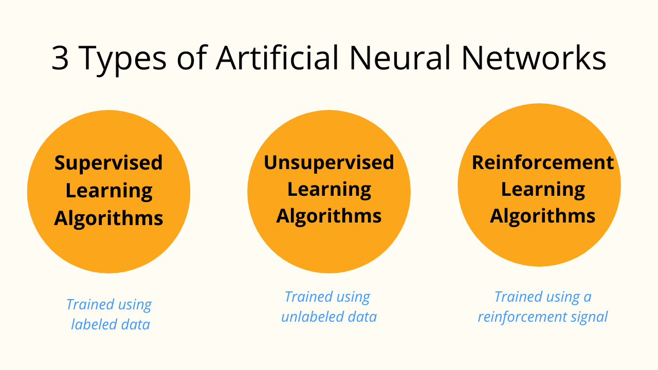 Arten von künstlichen neuronalen Netzen