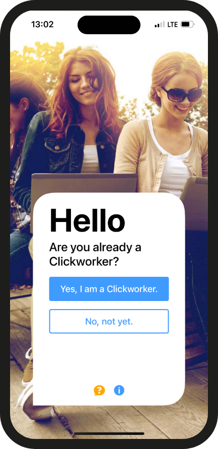 Clickworker App Signin