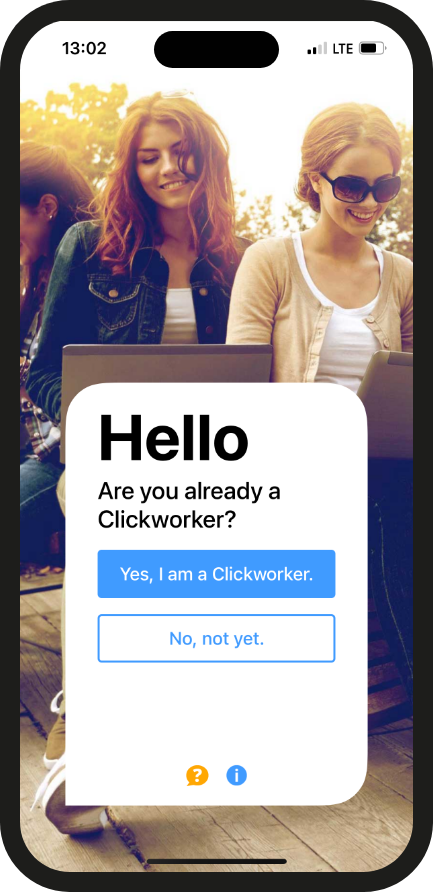 Clickworker App Signin