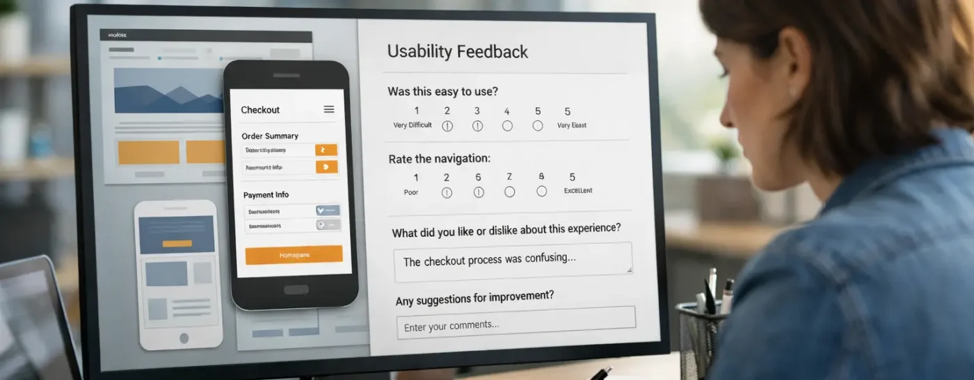 Umfrage-Tool für UX & Usability-Tests