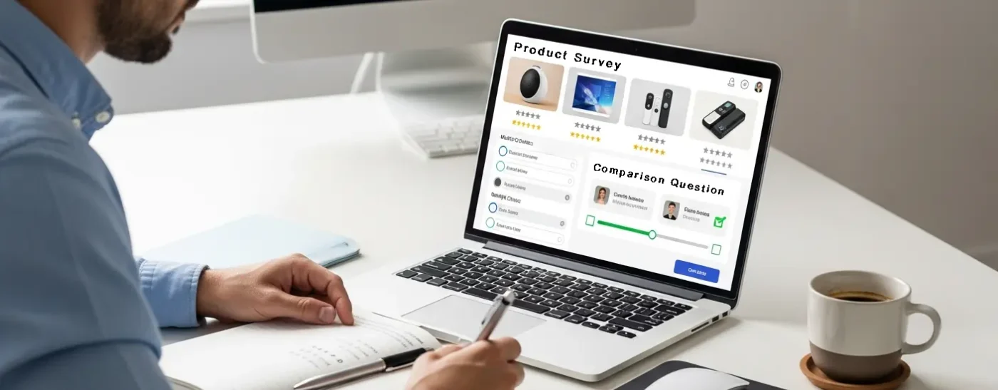 Umfrage-Tool für Produkt- & Marktforschung