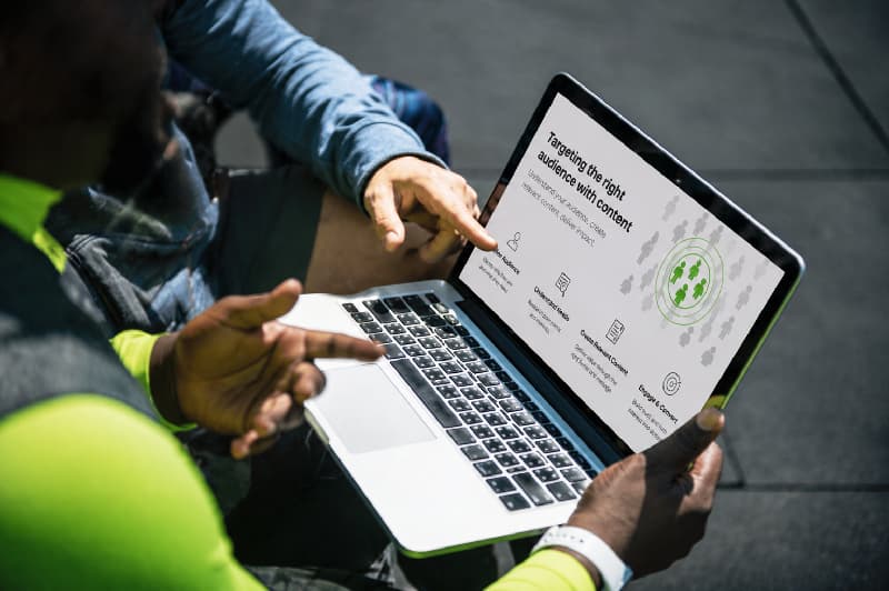 Zielgruppenansprache Web Content