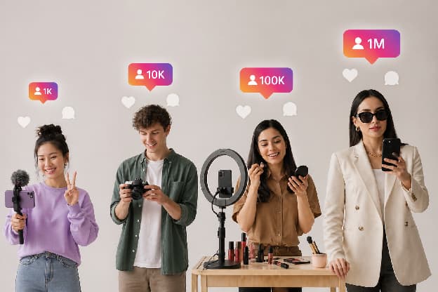 Influencer Typen